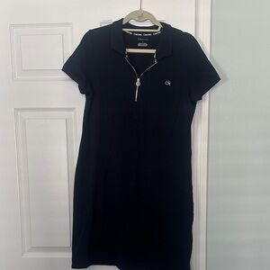 Calvin Klein Navy Jersey Dress